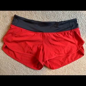 Lululemon Speed Up Shorts 2.5” Size 8
